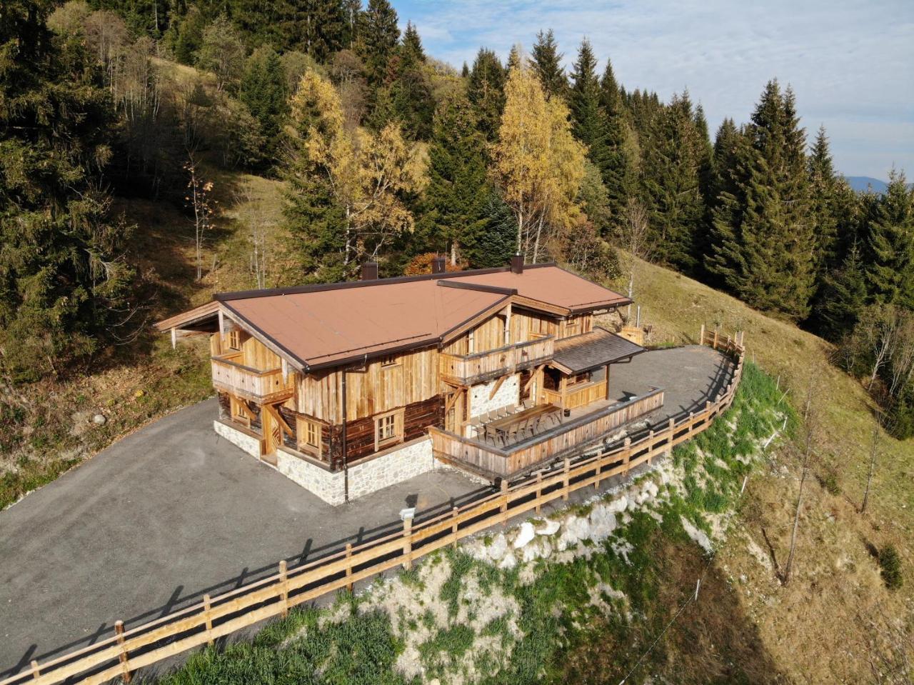 Almhuette Lengau Villa Saalbach-Hinterglemm Kültér fotó