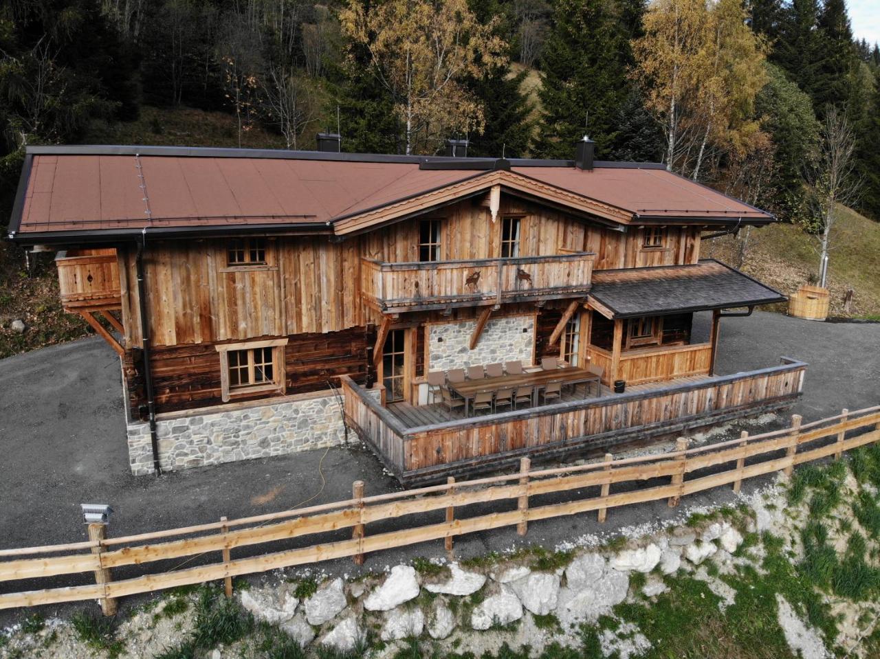 Almhuette Lengau Villa Saalbach-Hinterglemm Kültér fotó