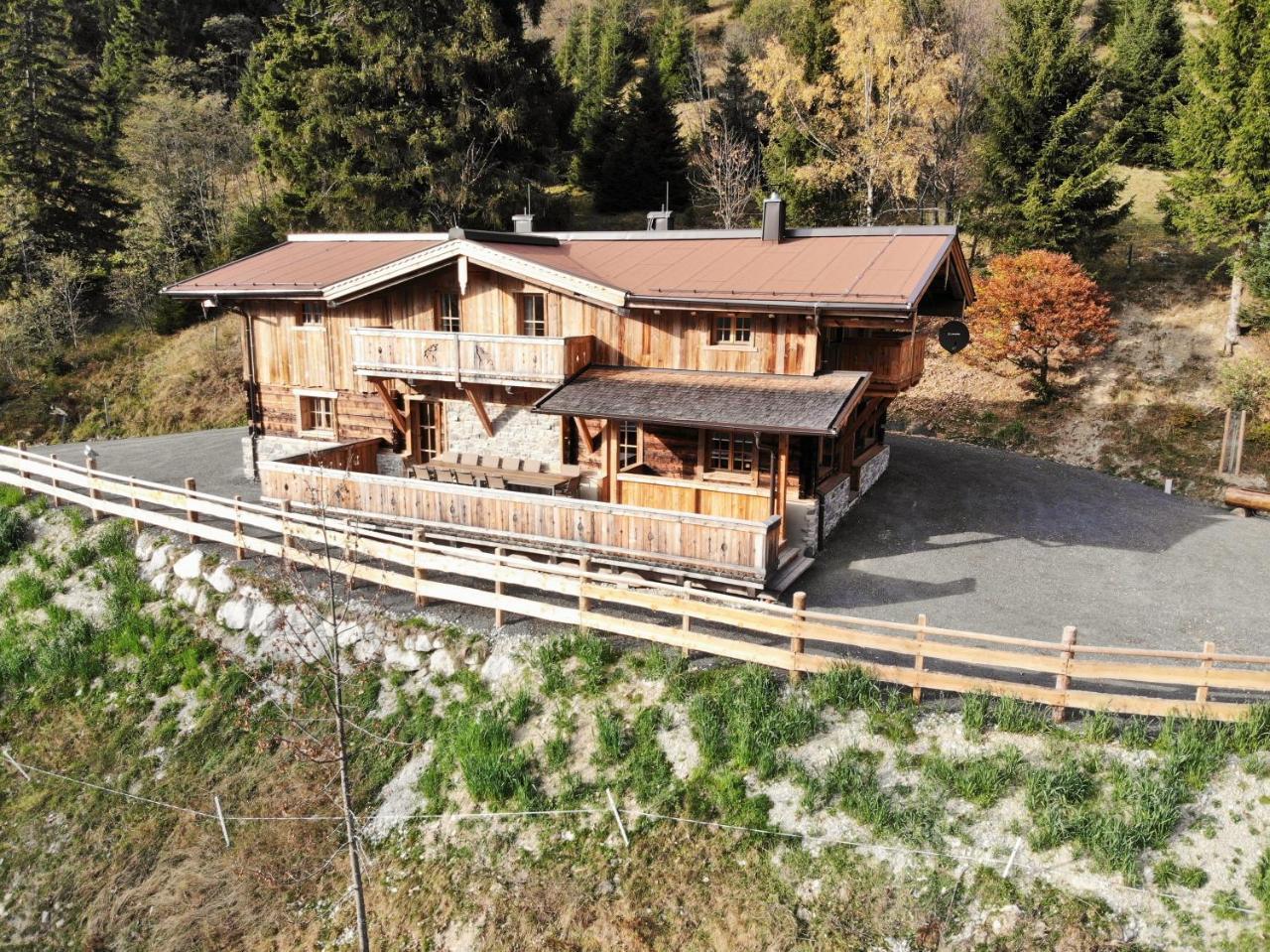 Almhuette Lengau Villa Saalbach-Hinterglemm Kültér fotó